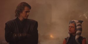 Anakin Skywalker (Hayden Christensen) a Ahsoka Tano (Ariana Greenblatt) / Star Wars: Ahsoka / Foto: Lucasfilm