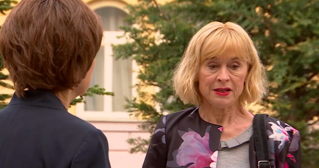 Teta Běta v podání Dany Batulkové / seriál Ulice / Foto: TV Nova