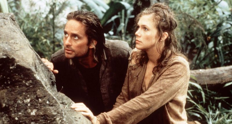 Michael Douglas a film Honba za diamantem – dobrodružství, které nestárne Michael Douglas a Kathleen Turner ve filmu Honba za diamantem / Foto: Twentieth Century Fox