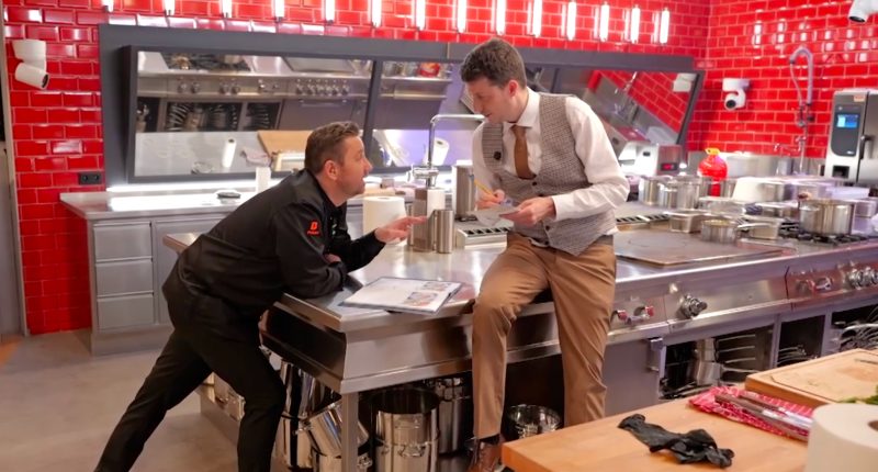Martin Hranáč se představí jako vrchní číšník v Hell’s Kitchen Česko Martin Hranáč v soutěži Hell's Kitchen Česko / Foto: TV Nova