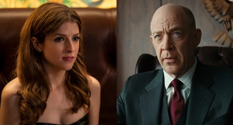 Anna Kendrick a J.K. Simmons spojí síly v napínavém politickém seriálu Embassy Anna Kendrick v seriálu Love Life a J.K. Simmons ve filmu Po přečtení spalte / Foto: Lionsgate Television a Focus Features