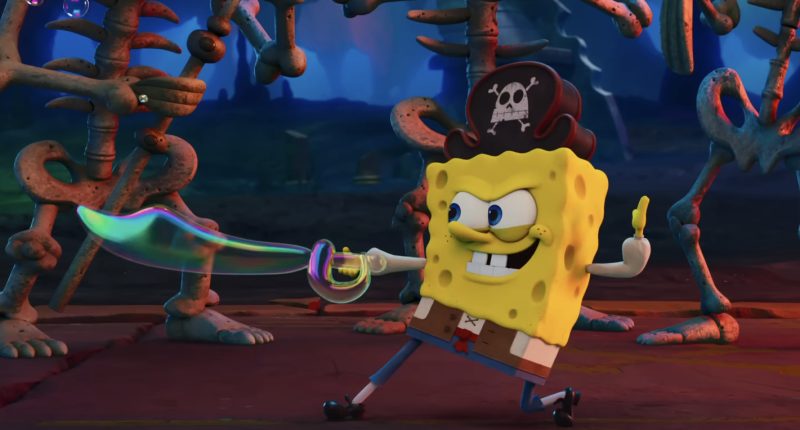 SpongeBob vyráží na bláznivou pirátskou výpravu v novém filmovém dobrodružství SpongeBob: Pirátské dobrodružství / Foto: Nickelodeon