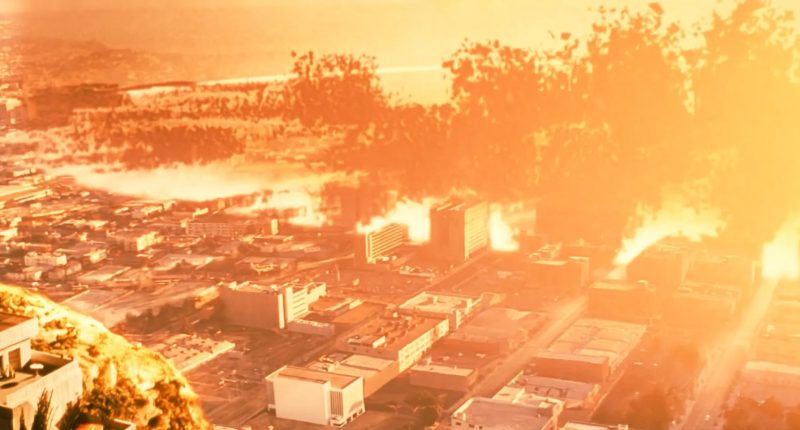 Výbuch atomové bomby ve filmu Terminátor 2 / Foto: Carolco